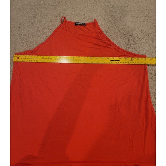 Lot Of 2 NWT Reoria Hot Pink bodysuit & NWOT Lou Keith Orange Tank Women's XXL - Picture 7 of 9